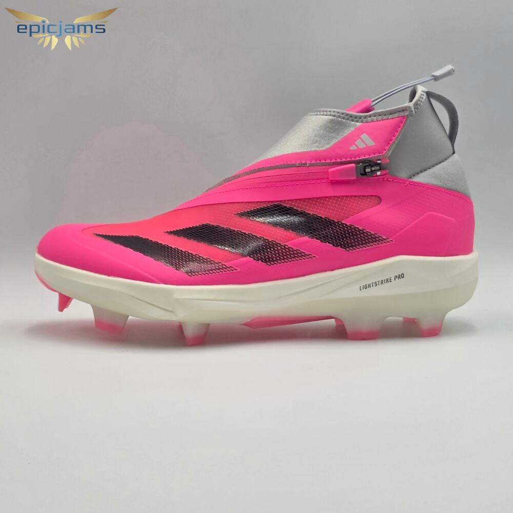 adidas Adizero Impact+ TPU Men's Size 8.5 Baseball Cleats IF3353 Lucid Pink New
